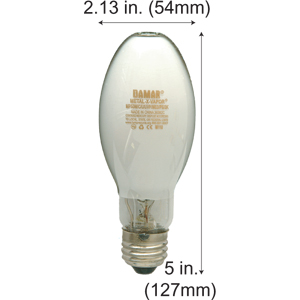 H.I.D. Metal Halide ED17 (E26 Medium Base) MP50W/C/U/UVP/MED/PS/3K
