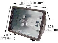 Fixtures Tungsten Halogen (Quartz) Fixtures Box L50-BR 500W QUARTZ FIXTURE WITH HINGE