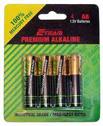 Specialty Batteries Household Batteries 426186 AA-CELL (Carded)