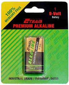 Specialty Batteries Household Batteries 426186 9 VOLT (Carded)
