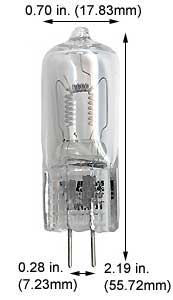 Tungsten Halogen(Quartz) Tungsten Halogen JCD JCD650W 100V