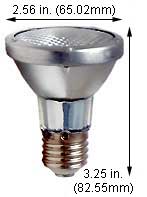H.I.D. Metal Halide Par20 CMH39/UPAR20/SP10 #42069