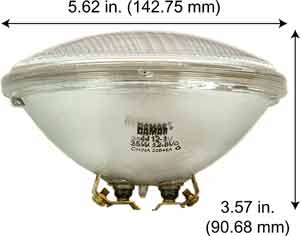 Incandescent Incandescent Par46 4412 PAR46 35W 12.8V 300HR