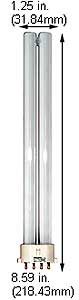 Fluorescent Compact Fluorescent Double Twin Shape(4pin) PL-S11W/840