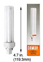 Fluorescent Compact Fluorescent Colored F13DTT/PINK