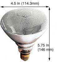 H.I.D. Metal Halide Par38 CDM70PAR38/M/SP/4K
