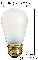 Incandescent Incandescent S14 11S14XIF