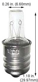 Incandescent Miniature T2 120C