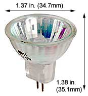 ***CLOSEOUT*** Tungsten Halogen(Quartz) Reflector JCRM24V10W/CG 