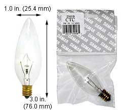 Incandescent Incandescent CTC 3W CTC 3V