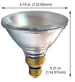 Incandescent Incandescent Par38 60PAR/CAP/WSP
