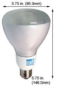 Fluorescent Compact Fluorescent Reflector Shape Medium Screw EL15W/R30/27K