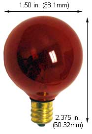 Incandescent Incandescent G12 10G12TR