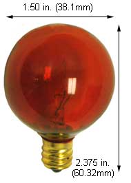 Incandescent Incandescent G12 10G12TA