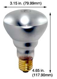 Incandescent Incandescent BR25 75BR25SP/E27/80MM 