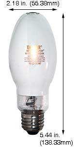 H.I.D. Metal Halide ED17 (E26 Medium Base) M175W/C/U/MED/5K      