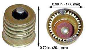 Incandescent Sockets - Adaptors E17 INTERMEDIATE TO E12 CANDELABRA ADAPTOR