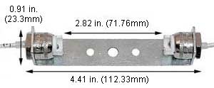 Tungsten Halogen(Quartz) Tungsten Halogen Sockets R7S (RSC) 78-79mm R7S 78MM Quartz Socket