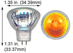 ***CLOSEOUT*** Tungsten Halogen(Quartz) Reflector FMW/CG/ORANGE 