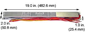 Ballasts Fluorescent Electronic Ballasts T10 WH7-120-L 220W ELECTRONIC
