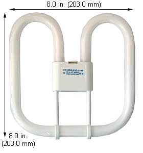 Fluorescent Compact Fluorescent 2-D(SQ) CF55SQ/835/A/4P 4 PIN
