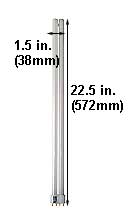 Fluorescent Compact Fluorescent Long Twin Shape(LTT) F50LTT/4P/865 2G11