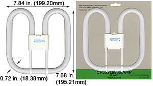 Fluorescent Compact Fluorescent 2-D(SQ) CF55SQ/850/A/4P 