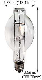 H.I.D. Metal Halide BT37 - ED37 MP320W/BU/UVP/BT37/PS/4K