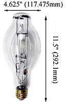 H.I.D. Metal Halide BT37 - ED37 MS400W/BU/BT37/PS/4K