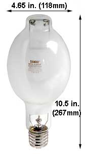 H.I.D. Metal Halide BT37 - ED37 M320W/C/U/BT37/PS/3K