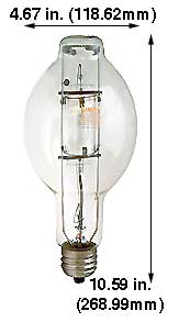 H.I.D. Metal Halide BT37 - ED37 MP350W/U/UVP/BT37/PS/3K