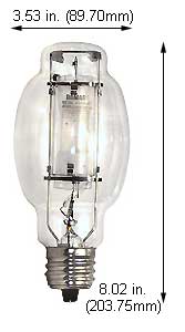 H.I.D. Safe-Shield Shatter Resistant MP400W/BU/UVP/BT28/PS/3K/SS