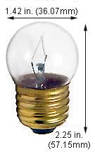 Incandescent Incandescent S11 20S11/CL/102 