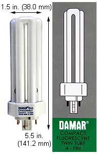 Fluorescent Compact Fluorescent Triple Twin Shape(4pin) CFM32W/GX24Q-3/850  