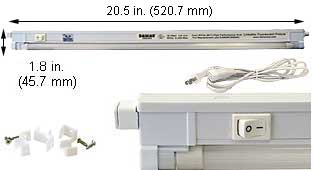 Fixtures Fluorescent Fixtures Undercabinet FFT4-16W120V20