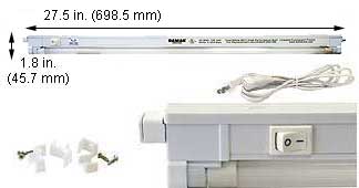 Fixtures Fluorescent Fixtures Undercabinet FFT4-24W120V28