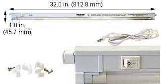 Fixtures Fluorescent Fixtures Undercabinet FFT4-30W120V32