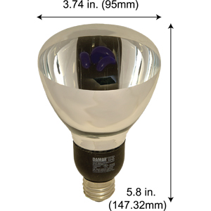 Fluorescent Compact Fluorescent Reflector Shape Medium Screw EL15W/R30/BLB 