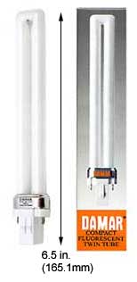Fluorescent Compact Fluorescent Single Twin Tube F9TT/827/SS