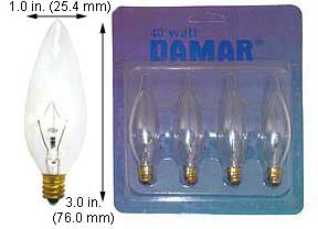 Incandescent Incandescent CTC 40CTC 25MM4-Pack