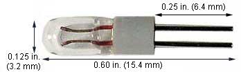 Incandescent Miniature T1 T1-AAA (42005)