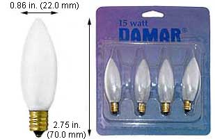 Incandescent Incandescent CTF 15CTF  22MM4-Pack