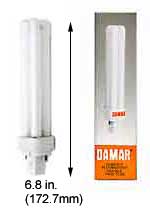 Fluorescent Compact Fluorescent Double Twin Shape(2pin) F26DTT/827