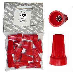 Miscellaneous Wiring Devices Wire Nuts Red Wire Nuts 12pk