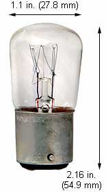 Incandescent Incandescent PR 25W PR 130V