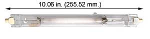 H.I.D. High Pressure Sodium (H.P.S.) Standard Double Ended (RX7s) LU400/T7/RX7S/ECO