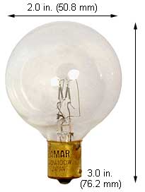 Incandescent Incandescent G16.5 100G16.5/29SC