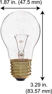 Incandescent Incandescent A15 40A15/SS