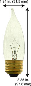 Incandescent Incandescent EFC 60EFC  32MM