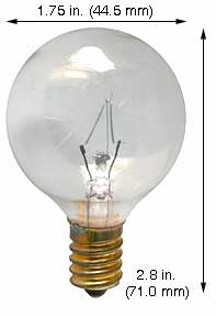 Incandescent Incandescent G14 40G14CL/E14  230-250V